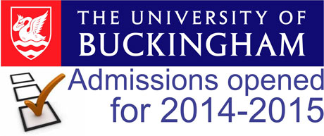 Admiterea la Buckingham University a inceput! 