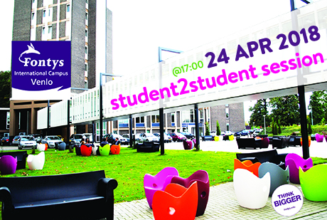 Study at FONTYS: student2student session