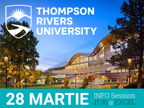 Sesiune INFO cu Thompson Rivers University la Chișinău