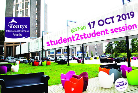 Why study at FONTYS: student2student session