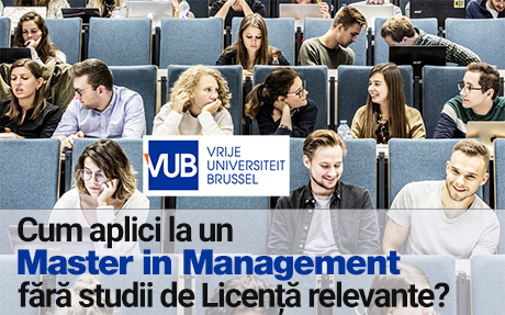 Cum aplici la un Master in Management fara studii de Licenta relevante?